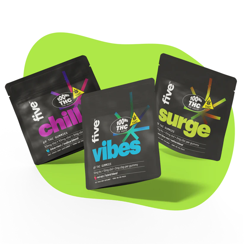 High Mood 10mg THC Gummies Variety Pack UK