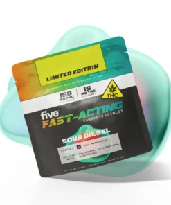 Sour Diesel Fast-Acting 15mg THC Gummies