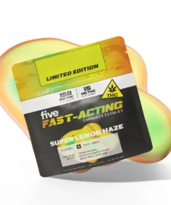 Super Lemon Haze Fast-Acting 15mg THC Gummies UK