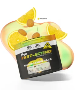 Super Lemon Haze Fast-Acting 15mg THC Gummies UK